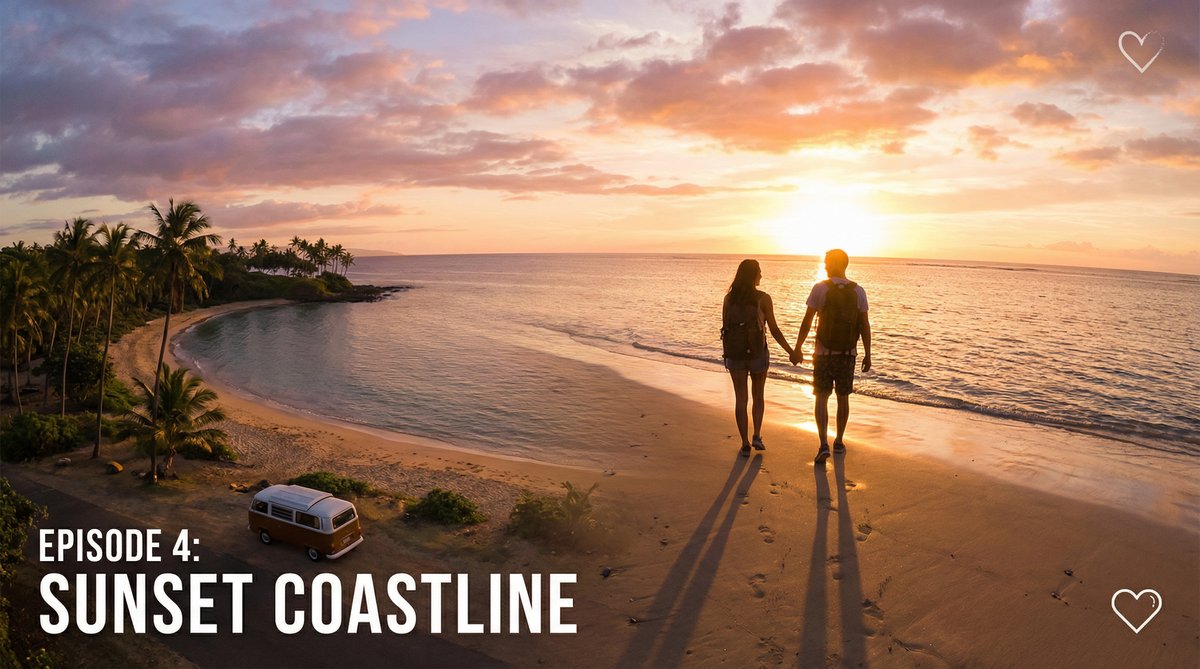 茄子视频海边旅行vlog视频 | 浪漫视频记录